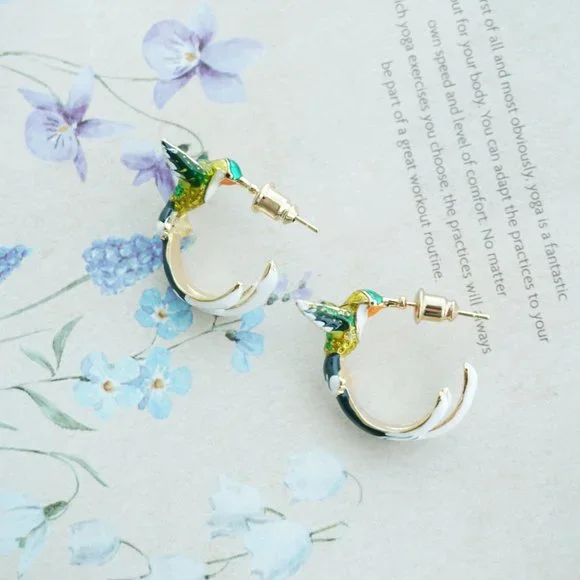 Bird earrings - Picture 5 of 6